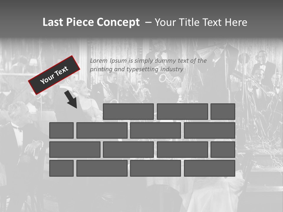 Decorated Watch Musical PowerPoint Template