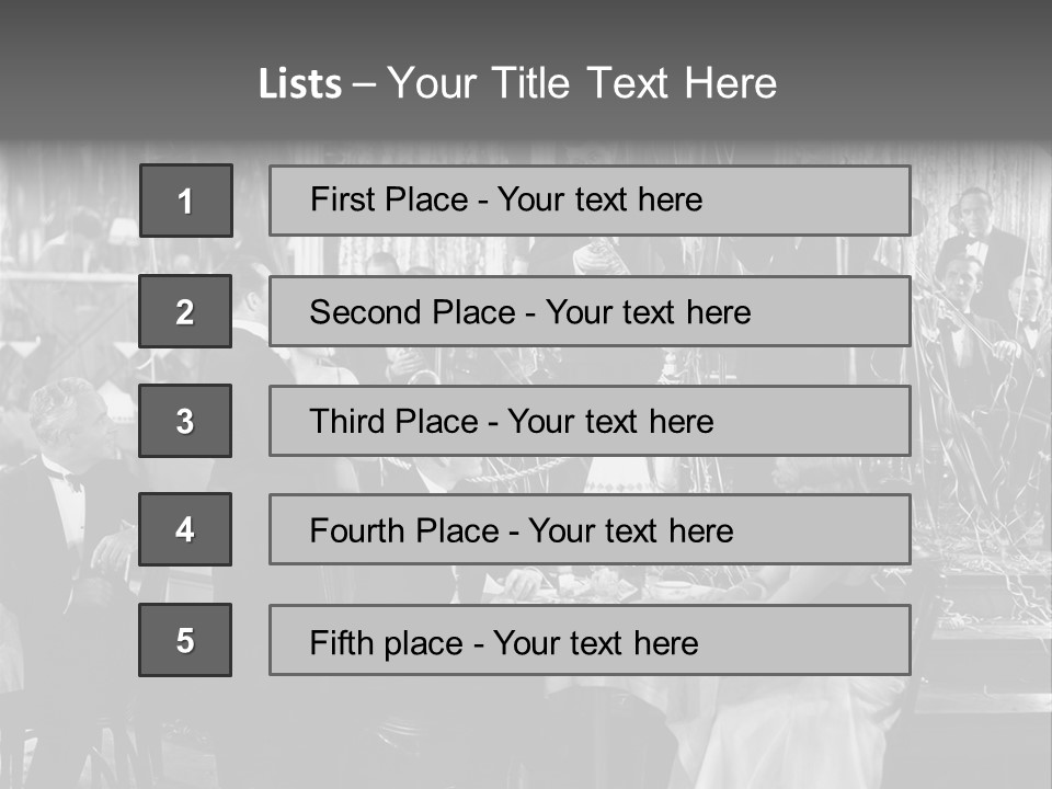 Decorated Watch Musical PowerPoint Template