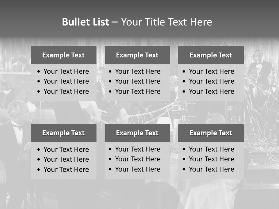 Decorated Watch Musical PowerPoint Template
