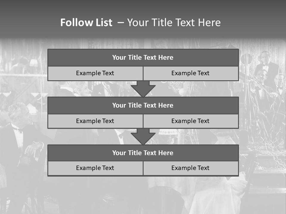 Decorated Watch Musical PowerPoint Template