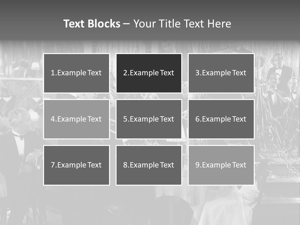 Decorated Watch Musical PowerPoint Template