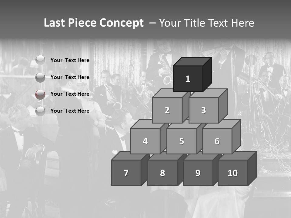 Decorated Watch Musical PowerPoint Template