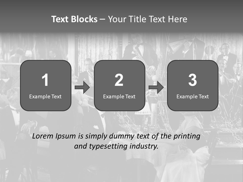 Decorated Watch Musical PowerPoint Template