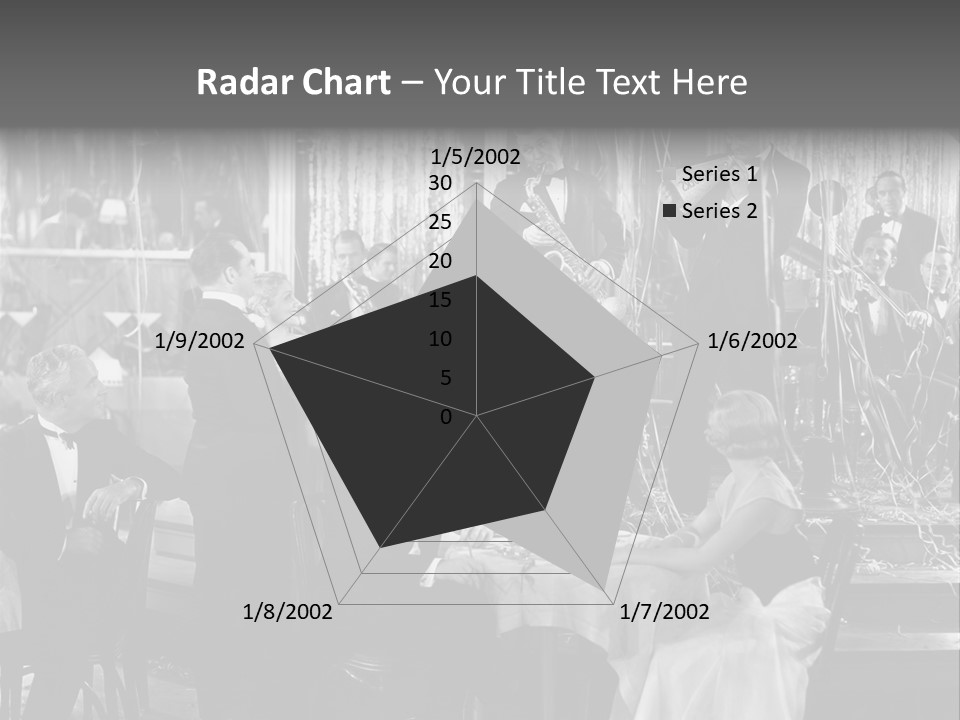 Decorated Watch Musical PowerPoint Template