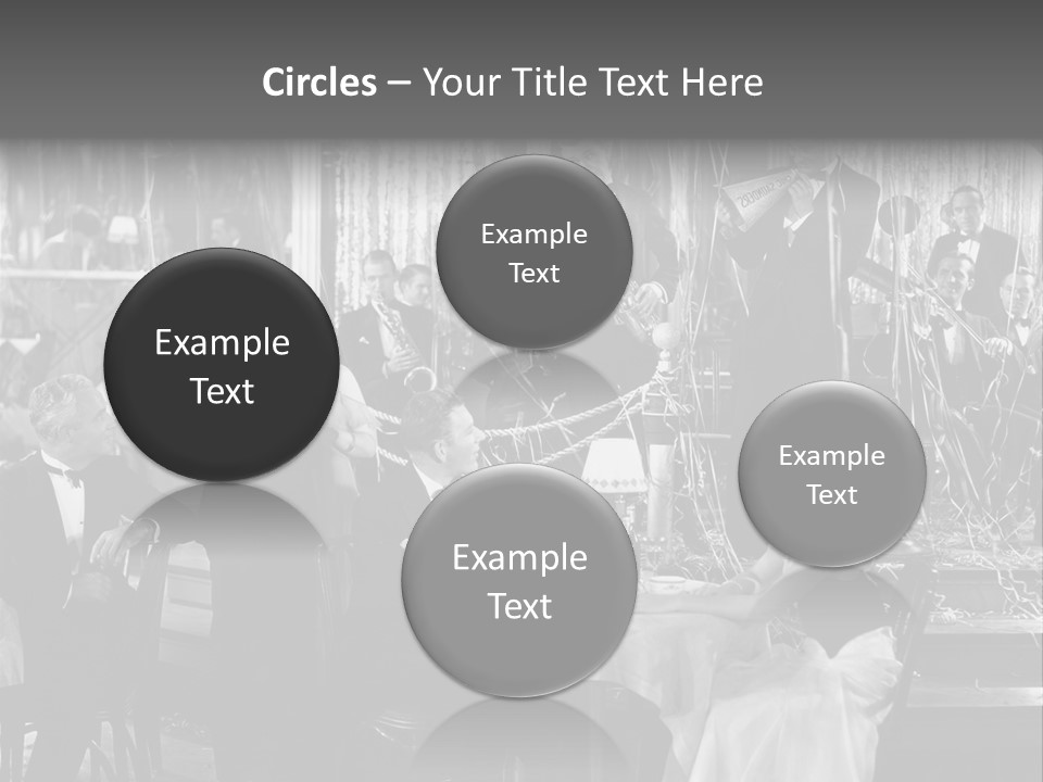 Decorated Watch Musical PowerPoint Template