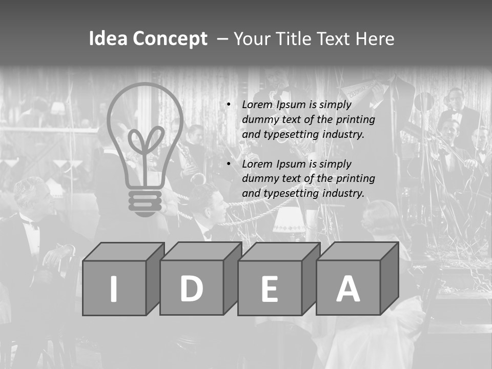 Decorated Watch Musical PowerPoint Template