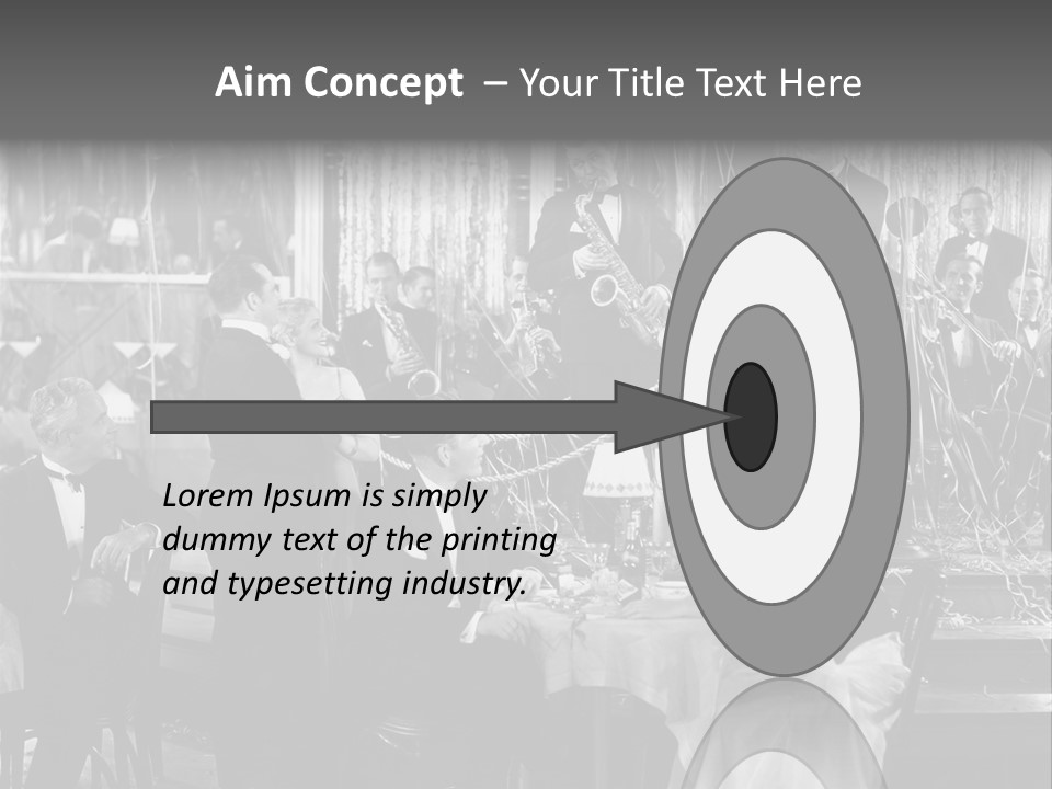 Decorated Watch Musical PowerPoint Template