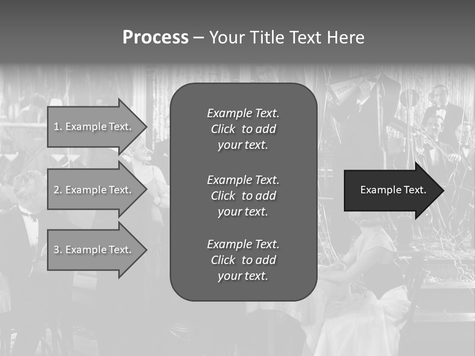 Decorated Watch Musical PowerPoint Template