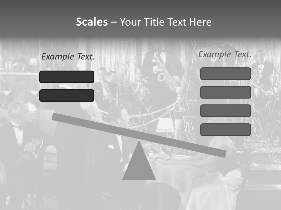 Decorated Watch Musical PowerPoint Template