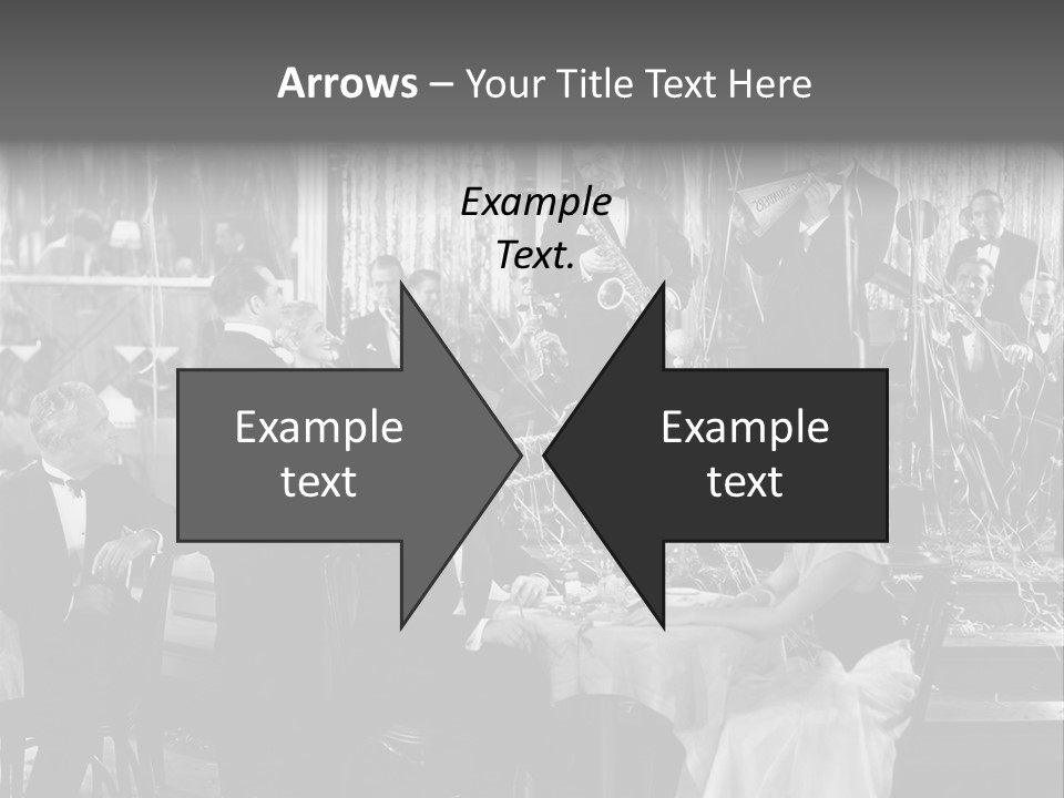 Decorated Watch Musical PowerPoint Template