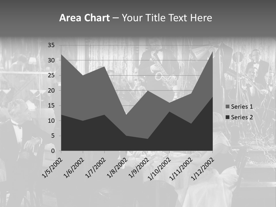 Decorated Watch Musical PowerPoint Template