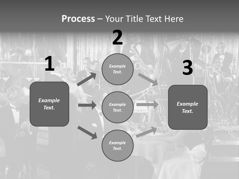 Decorated Watch Musical PowerPoint Template