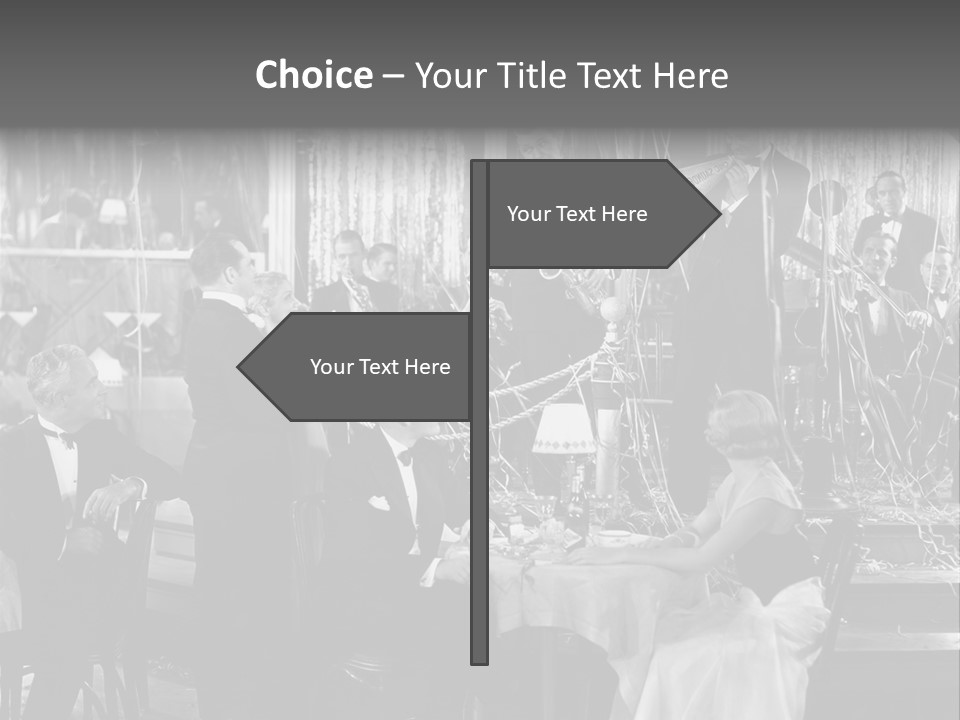 Decorated Watch Musical PowerPoint Template