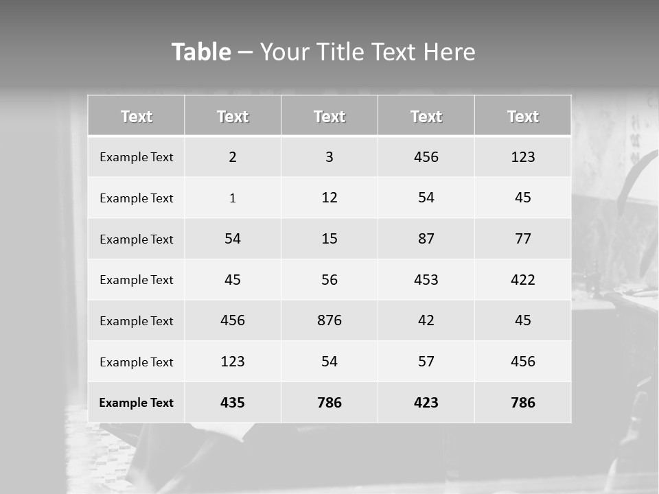 People Music Singer PowerPoint Template