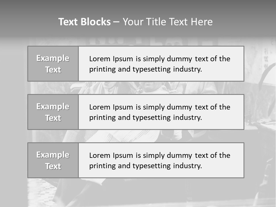 People Music Singer PowerPoint Template