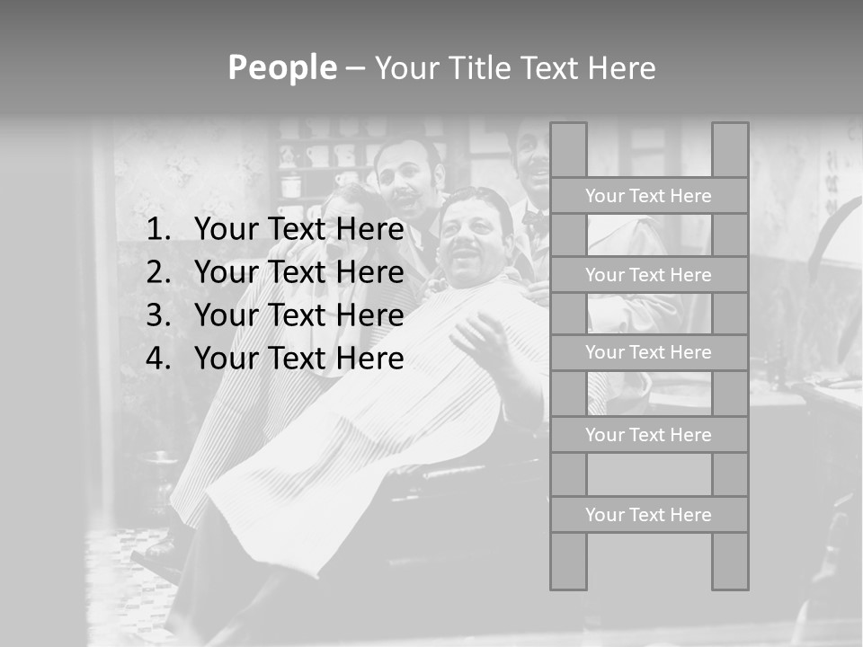 People Music Singer PowerPoint Template