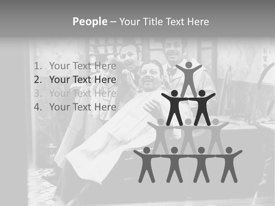 People Music Singer PowerPoint Template