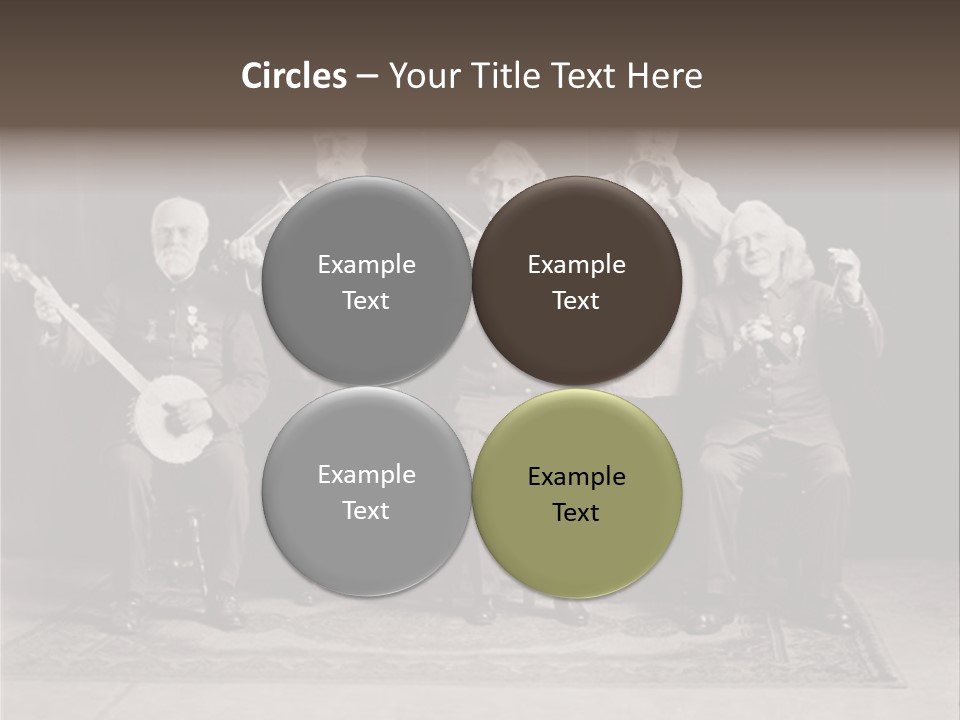 Teamwork Group Smile PowerPoint Template