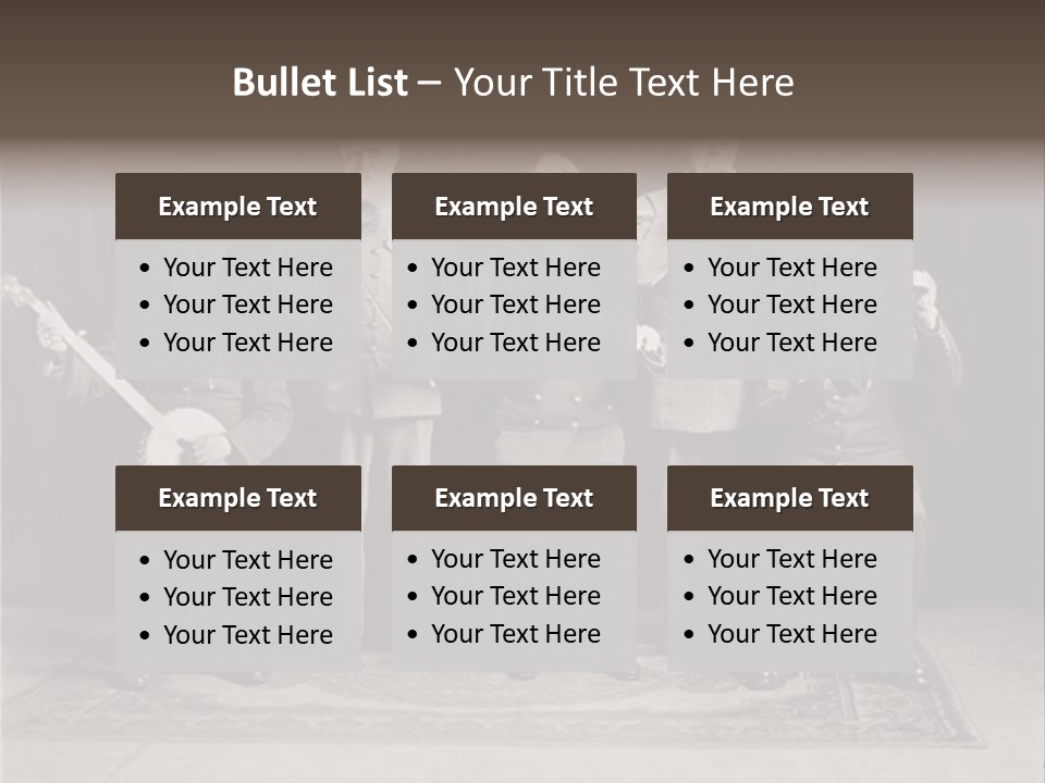 Teamwork Group Smile PowerPoint Template