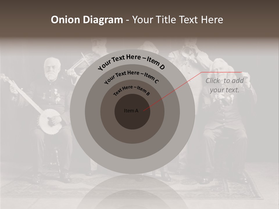 Teamwork Group Smile PowerPoint Template