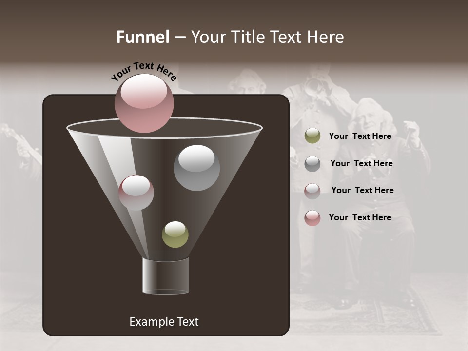 Teamwork Group Smile PowerPoint Template