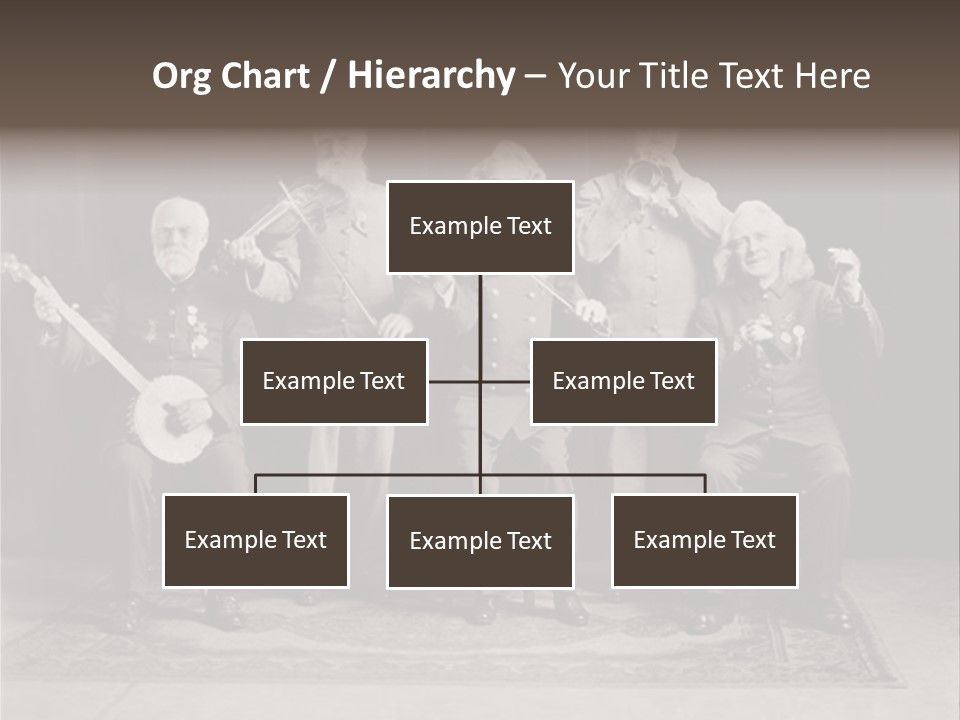 Teamwork Group Smile PowerPoint Template