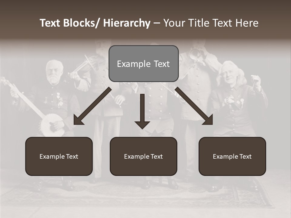 Teamwork Group Smile PowerPoint Template