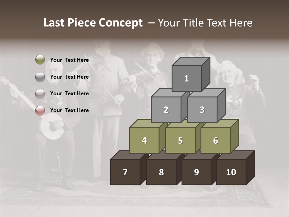 Teamwork Group Smile PowerPoint Template