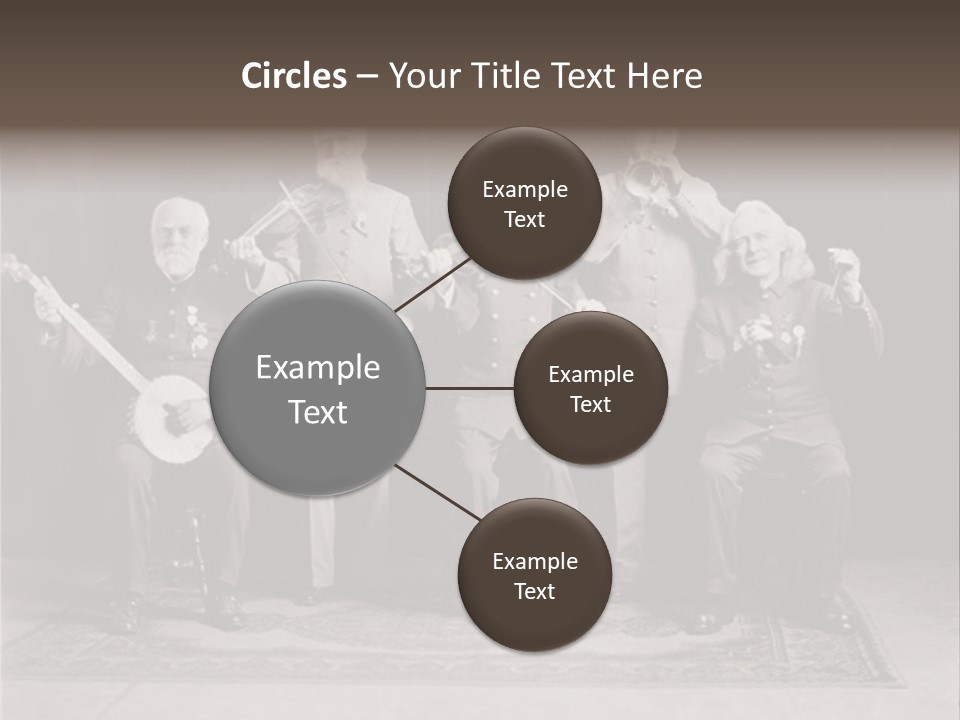 Teamwork Group Smile PowerPoint Template