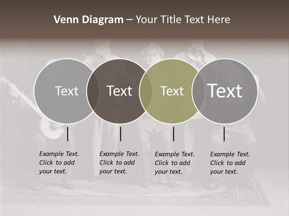 Teamwork Group Smile PowerPoint Template