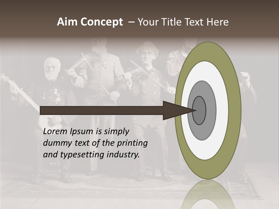 Teamwork Group Smile PowerPoint Template