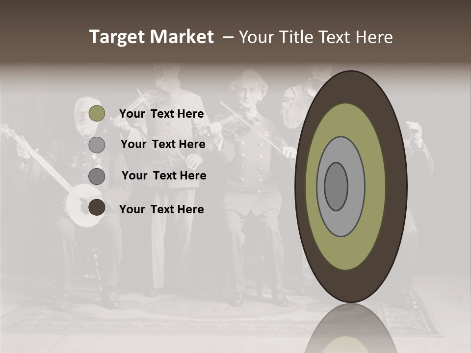 Teamwork Group Smile PowerPoint Template