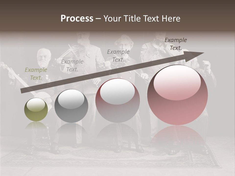 Teamwork Group Smile PowerPoint Template