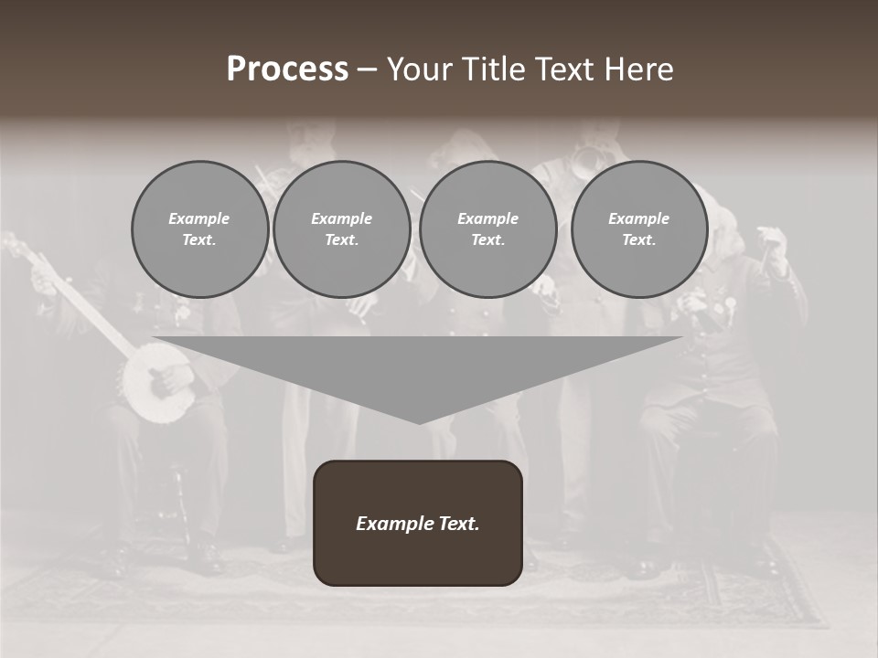 Teamwork Group Smile PowerPoint Template