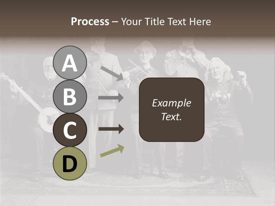 Teamwork Group Smile PowerPoint Template