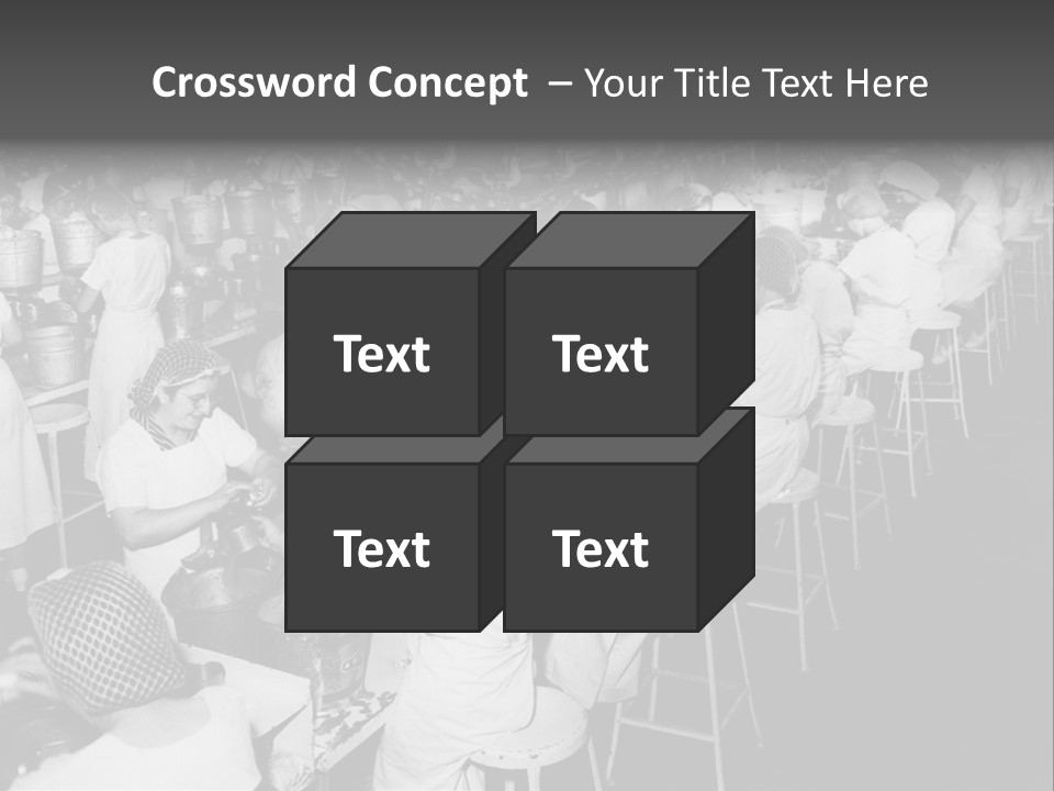 Food Production Vintage PowerPoint Template
