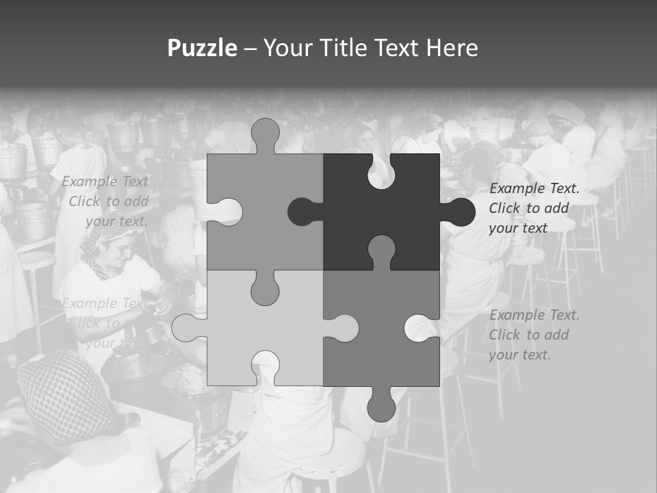 Food Production Vintage PowerPoint Template