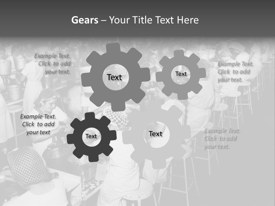 Food Production Vintage PowerPoint Template