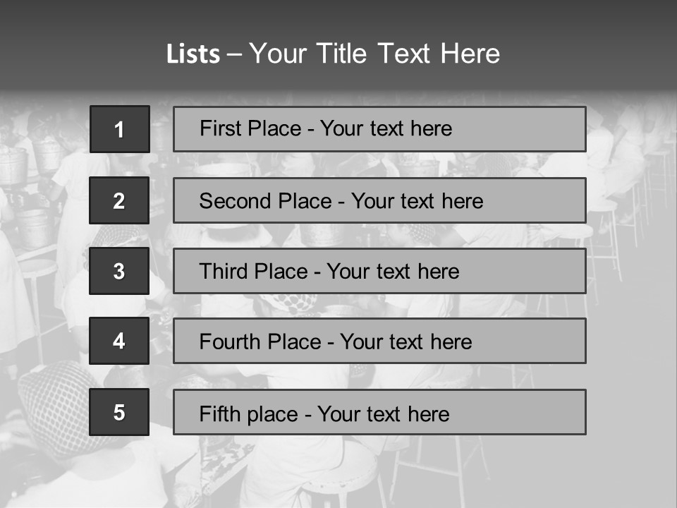 Food Production Vintage PowerPoint Template