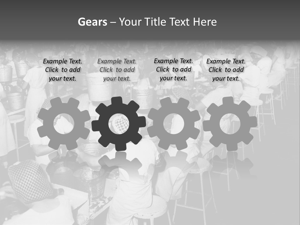 Food Production Vintage PowerPoint Template