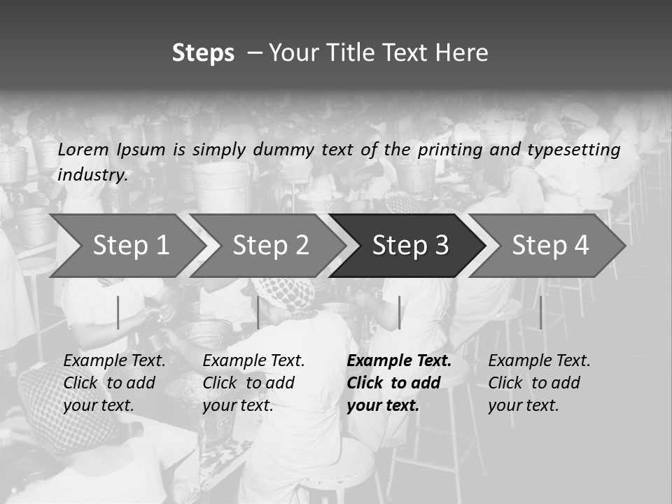 Food Production Vintage PowerPoint Template