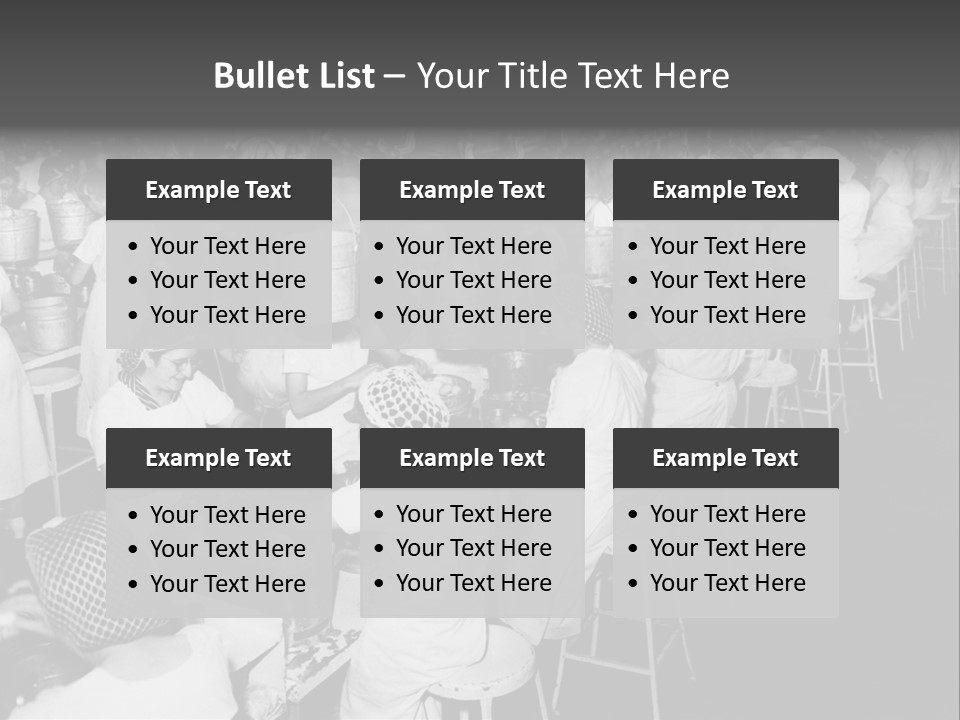 Food Production Vintage PowerPoint Template