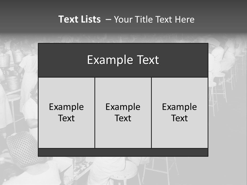 Food Production Vintage PowerPoint Template