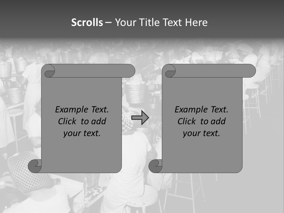 Food Production Vintage PowerPoint Template
