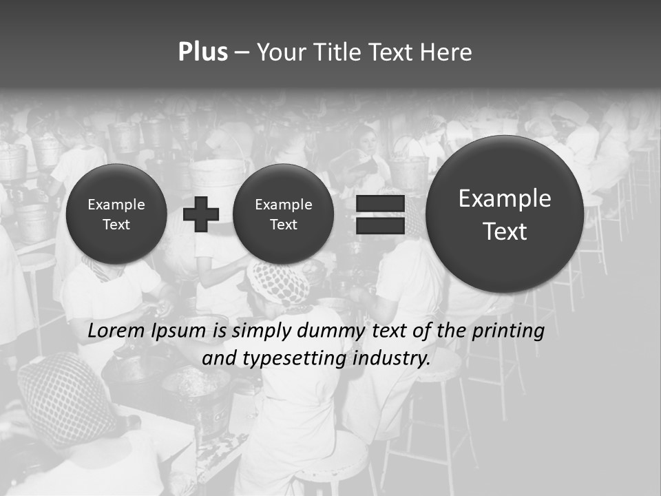 Food Production Vintage PowerPoint Template