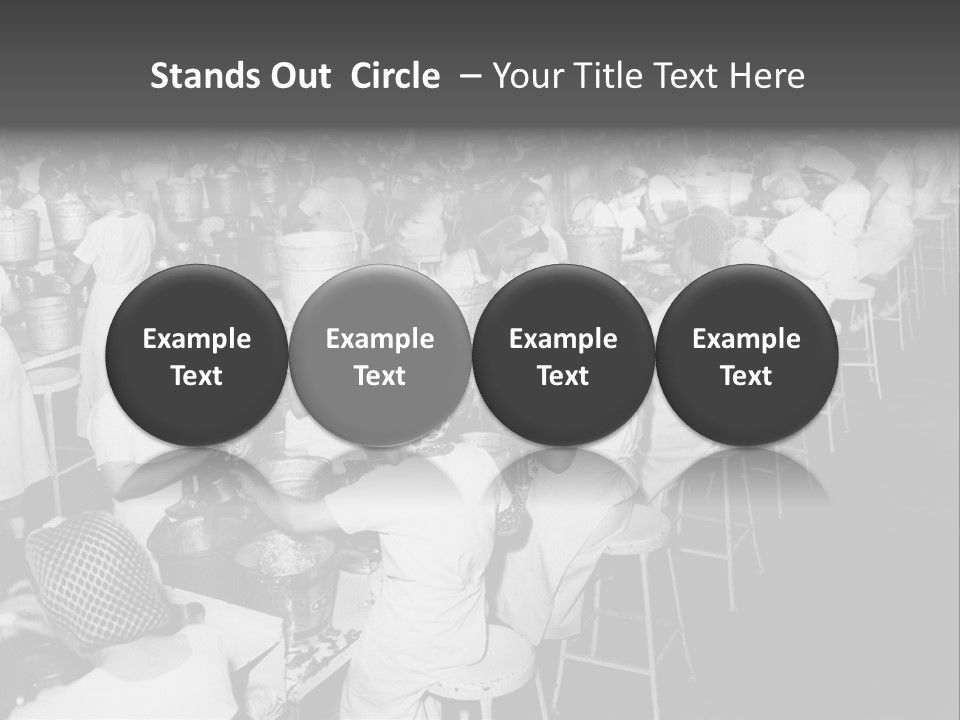 Food Production Vintage PowerPoint Template