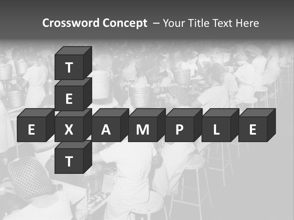 Food Production Vintage PowerPoint Template