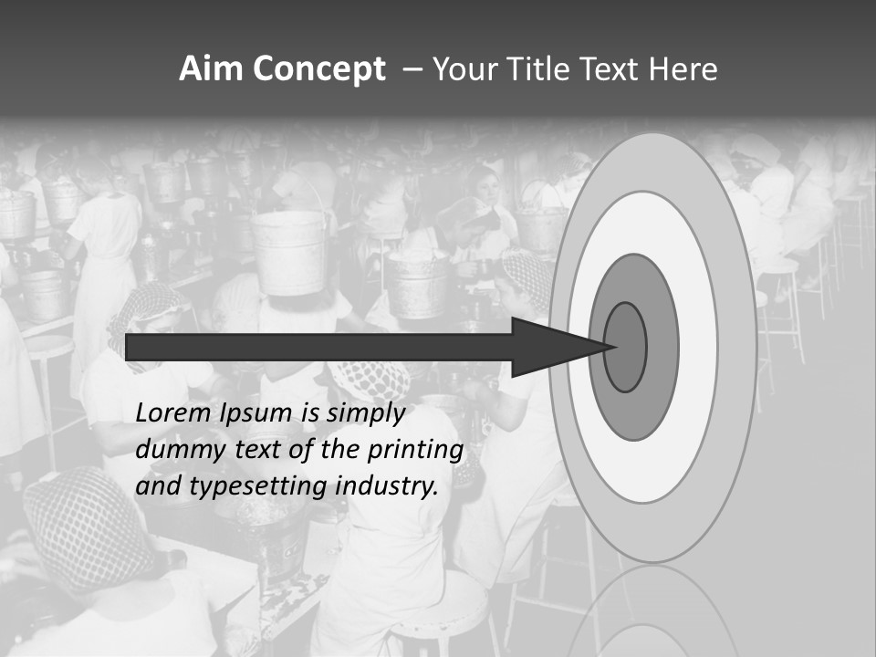 Food Production Vintage PowerPoint Template