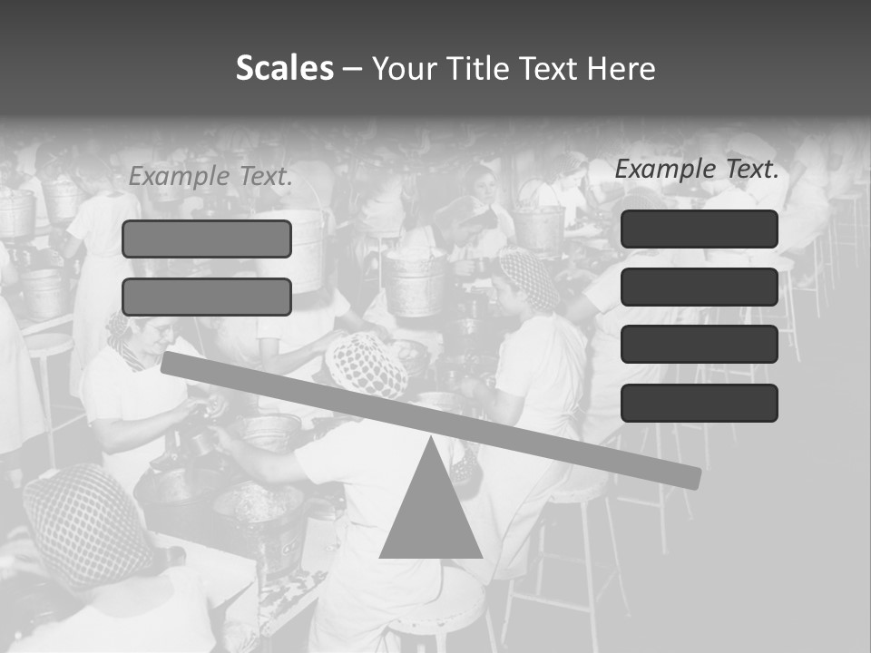 Food Production Vintage PowerPoint Template