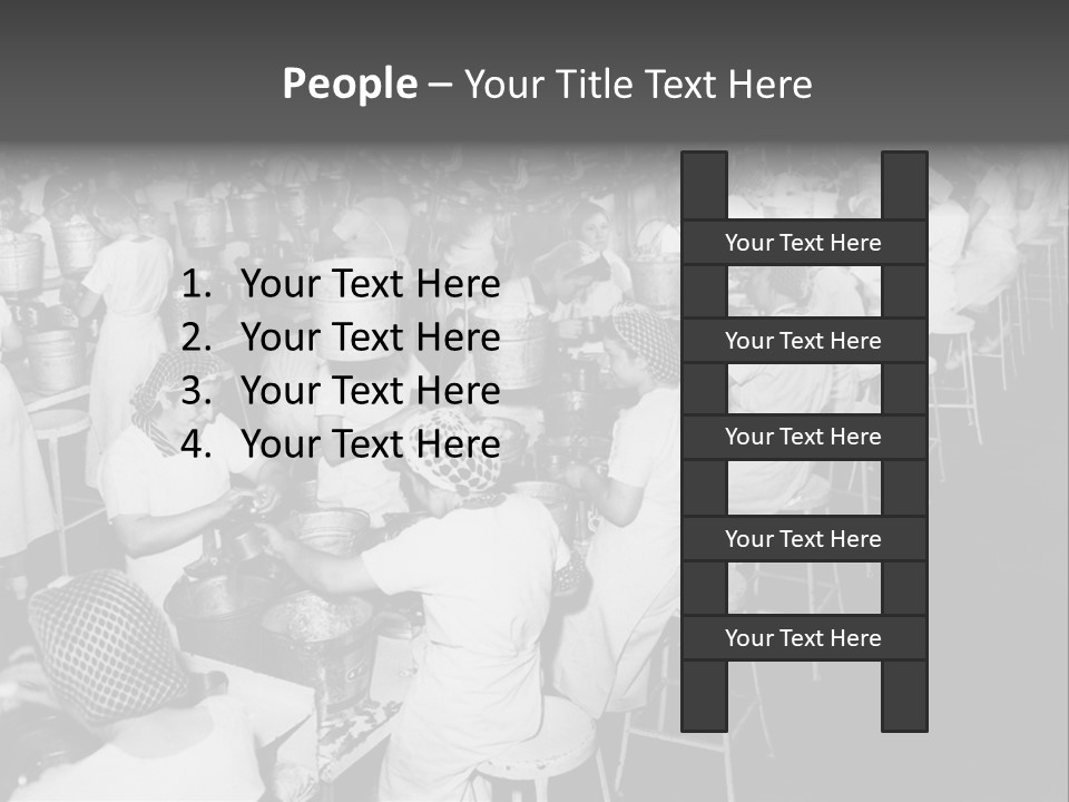 Food Production Vintage PowerPoint Template